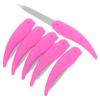 COOLHIYA 6Pcs Foldable Nail Files for Women Compact Double-Sided Buffers and Polishing Strips Portable Manicure Kit for Natural and Artificial Nails view 1