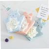 COOLHIYA 3pcs Dual-sided Deep Exfoliating Shower Mitt with Cute Bunny Design Bath Gloves for Skin Cleansing and Pore Unclogging Softening Rough Skin Suitable for Soap and Body Wash Use view 4