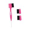 COOLHIYA Portable Replaceable Head Eyebrow Brush and Eyelash Comb for Women Dual-function Edge Brush and Brow Comb for Precise Shaping and Stray Hair Cleanup Compact Lightweight Makeup Tool view 1