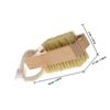 COOLHIYA 2pcs Nail Cleaning Brush with Ergonomic Handle for Women Gentle Fingernail and Toenail Scrub Brushes Compact Lightweight Design for Travel and Bathroom Use view 2