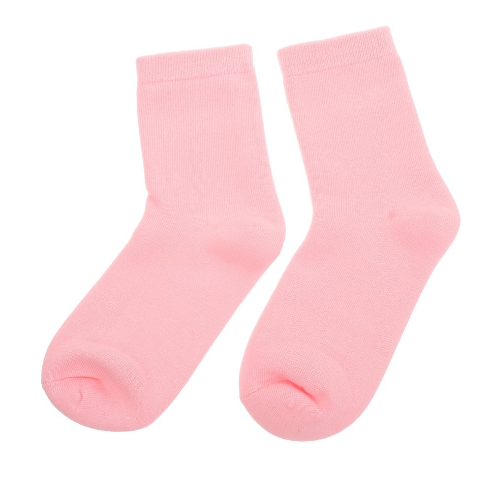 COOLHIYA Moisturizing Gel Socks for Dry Cracked Feet Intensive Hydration Foot Care Socks for Overnight Use Pink for Repair and Softening
