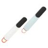 COOLHIYA 2PCS Foot Exfoliating Scrub Brush for Callus Removal Compact Pedicure Tool for Smooth Skin Easy to Hold Foot Cleaning Brush in Light and Dark Blue Practical for Home and Travel Use view 1