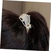LALADEFIEE 2pcs Rhinestone Hair Claw Clips Hair Barrettes for Women Ponytail Holders with Sparkling Design for Parties and Daily Wear view 2