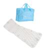 Anneome White Bathroom Suction Tub Pillow with Cloth Cover Neck and Head Support for Spa and Bath Relaxation and Comfortable Bath Pillow for Home and Hotel Use view 1