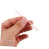Beatifufu 500pcs Disposable Cotton Swabs with Pointed Spiral Tips Gentle Degreased Makeup Applicator Sticks for Sensitive Skin Precise Nail Lip Cleaning Dual-ended Cotton Buds for Makeup view 4