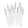 COOLHIYA 10pcs Silicone Lip Brush Set with Caps Mini Jelly Applicators for Lip Balm and Exfoliation Easy to Clean Reusable Tools for Natural Gradient Blending and Gentle Makeup view 1