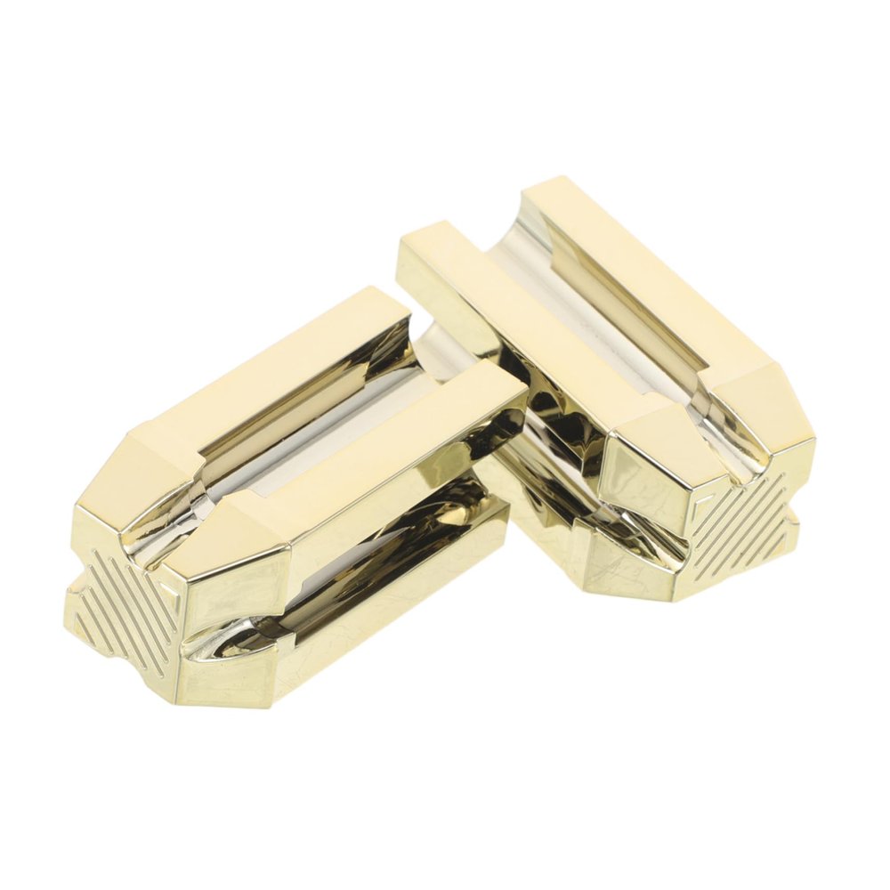 Gogogmee 2pcs Multi-Angle Eyebrow Pencil Sharpener Tool Precise Slot Design for Soft Hard Eyebrow Pencils Auxiliary Tip Refining Assistant Travel-Friendly Cosmetic Sharpener