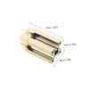 Gogogmee 2pcs Multi-Angle Eyebrow Pencil Sharpener Tool Precise Slot Design for Soft Hard Eyebrow Pencils Auxiliary Tip Refining Assistant Travel-Friendly Cosmetic Sharpener view 2
