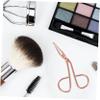 Beatifufu 2PCS Stainless Steel Eyebrow Tweezers and Lash Clips Portable Accurate Beauty Tools with Ergonomic Grip for Gentle Eyebrow Grooming and Eyelash Applying Compact Design for Daily view 4