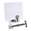 COOLHIYA Long Handle Manual Shaving Cutter with Double-edged Blades and Safety Razor Stand Face Beard Shaver for Men Smooth Shaving Experience for Barbershops and Home Use view 1