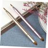 LIFKOME 2pcs Double-ended Lip Brushes with Cover for Precise Lipstick Application and Blending Portable Makeup Tools in Rose Gold and Pink for Professional and Home Use Gift for Women view 4