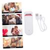 Beatifufu Electric Eyelash Curler Rechargeable with Intelligent Temperature Control Fast Heating Safe Lash Tool for Women and Portable White view 2
