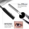 Metal Wand Mascara - Waterproof Thin Brush Mascara for Curling Lashes | Smudge-Proof Metal Applicator with Zero Clump Formula, Natural-Looking Eye Makeup for Long Lifted Lashes view 4