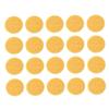 COOLHIYA 100pcs Rounded Makeup Powder Pads Thick Face Cleaning Cosmetic Applicators Lightweight Soft Makeup Sponges view 1
