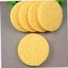 COOLHIYA 100pcs Rounded Makeup Powder Pads Thick Face Cleaning Cosmetic Applicators Lightweight Soft Makeup Sponges view 4