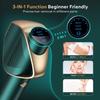 Laser Hair Removal for Women and Men, New IPL Hair Removal Device Featuring IGBT Technology, 3-In-1 Painless Hair Removal Permanent Face Body Beauty Care view 3