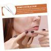 COOLHIYA 2pcs Stainless Steel Blackhead Scrapers Pore Extractors Lightweight Face Cleaning Tools for Safe and Blackhead Removal view 3