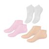 Beatifufu 3 Pairs Reusable Moisturizing Socks for Dry Feet Overnight Elastic Spa Foot Care with Lotion Infusion Multi-Color Softening Callus Treatment for Home Pedicure and Skin Exfoliation view 1