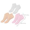 Beatifufu 3 Pairs Reusable Moisturizing Socks for Dry Feet Overnight Elastic Spa Foot Care with Lotion Infusion Multi-Color Softening Callus Treatment for Home Pedicure and Skin Exfoliation view 2