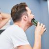 Beard Vacuum Trimmer - Waterproof Rechargeable Shaver, Precision Mustache Razor, Portable Hair Cutting Tool, Facial Grooming Device | 2 Combs Adjustable Design, Perfect for Men Daily Shaving view 2