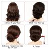 2Pcs Chinese Hair Sticks, Rose Hair Sticks for Women, Traditional Chinese Hairpin with Floral Design for Women's Updos and Special Occasions(Classic Style) view 4