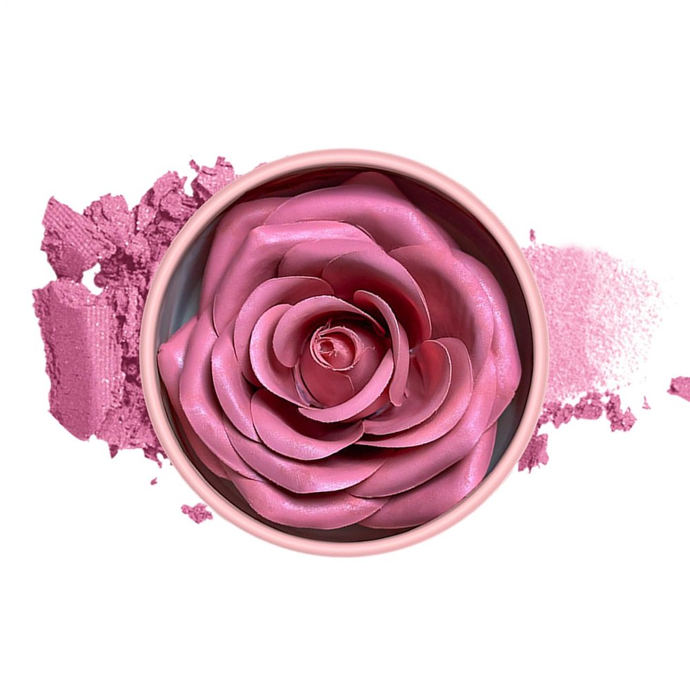 Blush Roses - 3D Rose Petal Face Blush For Women & Girls | Lightweight, Buildable Cheek Color Rouge For Natural Glow, Daily Makeup & Gatherings