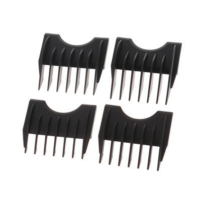 4Pcs/Set 3/6/9/12Mm Limit Comb Replacement Cutting Guide CombsCompatible For Moser 1400 Series G1202 Barber Hair Clipper Easy-Clean