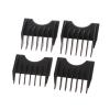 4Pcs/Set 3/6/9/12Mm Limit Comb Replacement Cutting Guide CombsCompatible For Moser 1400 Series G1202 Barber Hair Clipper Easy-Clean view 1
