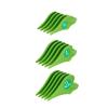 Large Limit Comb 32mm 38mm 51mmCompatible For Wahl Hair Clipper Guards Barber Shop Cutting Guide Combs Electric Clippers Accessory Y0504 Easy-Clean(Green-3PC) view 1