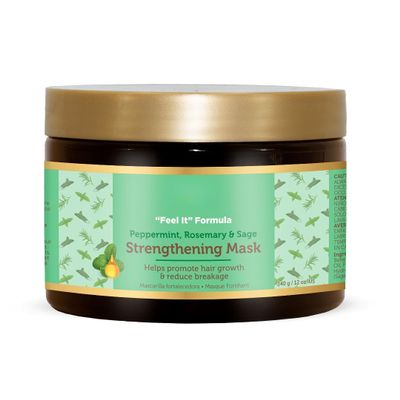 Feel It Formula- Strengthening Mask, All Hair Types, Moisturizing-12 oz