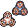 3Pcs Electric Shaver Orange Bracket Holder AccessoriesCompatible For Philips S7000 S9000 S8000 S7310 RQ12 view 3
