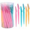 30 Pack Facial Razors for Women with Storage Container  Eyebrow Shaper and Face Hair Trimmer for Lip, Chin & Peach Fuzz  Portable Non-Electric Dermaplaning Tools for Smooth Skin Care Routine view 1