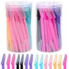 30 Pack Facial Razors for Women with Storage Container  Eyebrow Shaper and Face Hair Trimmer for Lip, Chin & Peach Fuzz  Portable Non-Electric Dermaplaning Tools for Smooth Skin Care Routine view 2