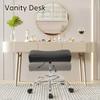 Adjustable Height Backless Rolling Stool - Leather Hydraulic Salon Chair for Spa, Tattoo, Mechanic & Garage Work - Set of 4 Low Rolling Stools view 2