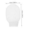Beatifufu Exfoliating Shower Gloves Body Scrubber Bath Mitt Deep Cleansing Soft Skin-friendly Bathing Glove for Men and Women Spa Body Wash Tool with Rich Generation view 2