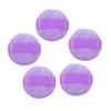 Beatifufu 5Pcs Purple Dual-sided Velvet Powder Puff Soft Fluffy Loose Powder Applicator for Makeup Cosmetics Skin-friendly Makeup Tools for Women and Beauty Salon Use view 1