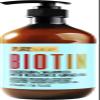 Biotin Shampoo - Sulfate Free Strengthening and Volumizing Shampoo for Thinning and Fine Hair - Professional Salon Thickening, Volume Boosting Formula - Paraben Free for Women and Men - 16 Fl Oz view 1