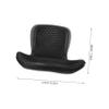 BCOATH PVC Shampoo Bowl Neck Cushion for Hair Washing Soft Neck Rest Pillow for Salon Sink and Bathtub Comfortable Full Body Bath Pillow for Adults view 2