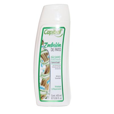 Acondicionador sin sal CAPIBELL/LISSIA contiene embrion pato ayuda al crecimento y a prevenir la caida Duck Embryo no Salt Hair Conditioner