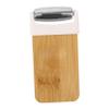 Beatifufu Natural Jade Facial Roller Massage Tool with Stainless Steel Frame Portable Wood Skin Care Massager for Face and Head Relaxation Compact Travel Go Use view 1