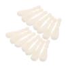 Mikinona 50 Pcs Lip Brush Replacement Heads Large Cotton Tips for Even Lip Gloss Application Makeup Accessories for Artists and Home Use view 1