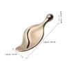 Beatifufu Zinc Alloy Face Roller Massager for Women Lightweight Portable Facial Scraping Eye Lifting Tool for Skin Care Must Haves Metal Face Shaping Beauty Tool view 3