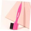 Gogogmee Portable Eyebrow Comb Brush with Replaceable Heads for Women Dual-function Edge Brush and Brow Spoolie for Precise Shaping Trimming Stray Hairs Compact Makeup Tool in Stylish Rose view 4