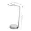 Mikinona Alloy Shaving Brush Holder Stand for Men Grooming Non-slip Razor and Brush Organizer Quick Drying Space-saving Design for Efficient Bathroom Countertop Storage view 2