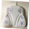 Beatifufu Bathtub Pillow with Suction Cups Lightweight Breathable Spa Neck Rest Cushion for Soaking Tubs Portable Bath Pillow for Bathtubs Easy to Install and Remove Blue view 2