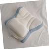 Beatifufu Bathtub Pillow with Suction Cups Lightweight Breathable Spa Neck Rest Cushion for Soaking Tubs Portable Bath Pillow for Bathtubs Easy to Install and Remove Blue view 4