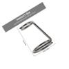 HAKIDZEL Men's Razor Rack Ferroalloy Shaving Brush Holder Compact Bathroom Storage Shelf Humanized Organizer for Razors and Brushes Space-saving Design for Daily Use and Giving view 2