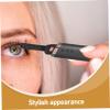 Beatifufu Rechargeable Heated Eyelash Curler for Women Rapid Warmth Electric Lash Curler Compatible with Short and Extended Lashes Natural Curling Tool in Dark Gray view 3