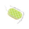 Anneome 3pcs Exfoliating Shower Sponges Gentle Body Scrubber Puff for Women and Men Soft Mesh Bath Scrubbers for Deep Cleansing Sensitive Skin Friendly Fast Drying and Bath Accessories view 2