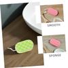 Anneome 3pcs Exfoliating Shower Sponges Gentle Body Scrubber Puff for Women and Men Soft Mesh Bath Scrubbers for Deep Cleansing Sensitive Skin Friendly Fast Drying and Bath Accessories view 3
